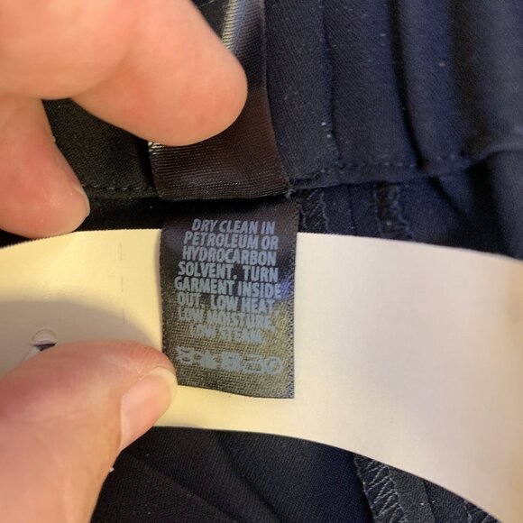 NWT St. John Black Polyester Wide Leg Trousers Size XL - Picture 8 of 8